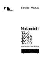 Nakamichi TA-20-Service-Manual 